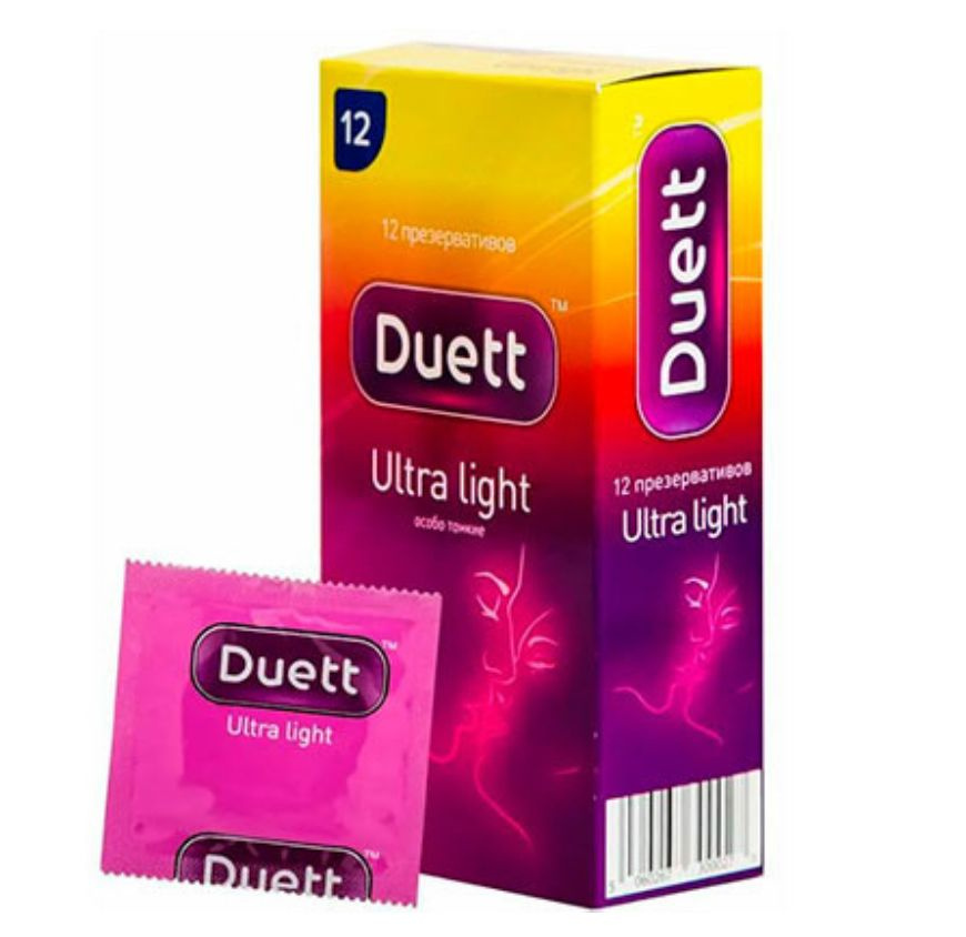 Презерватив Duett Ultra light ультратонкие 12 шт #1