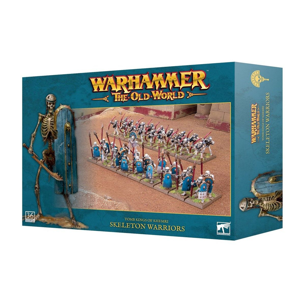 Миниатюры Warhammer the Old World: Tomb Kings of Khemri - Skeleton Warriors #1