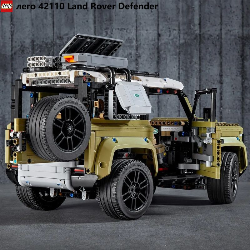 лего Technic серия, LEGO 42110 Land Rover Defender, lego конструктор для мальчика, лего для девочек  #1