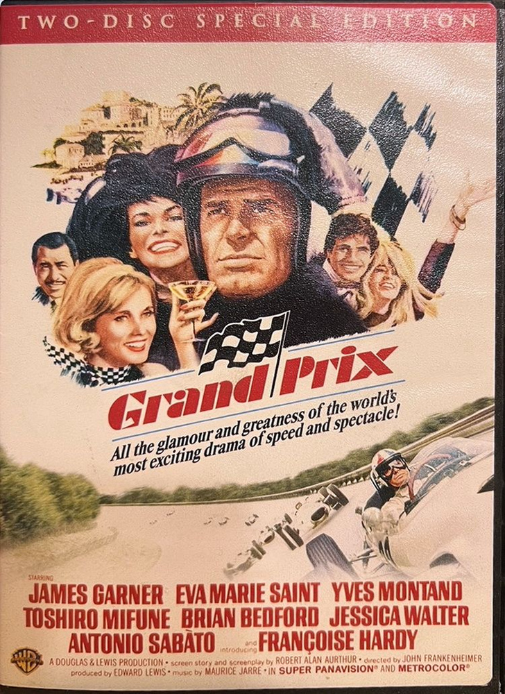 Grand Prix - Гран При или Большой приз, 1966 (Ив Монтан и Джеймс Гарнер) 2xDVD американское издание РУССКОГО #1