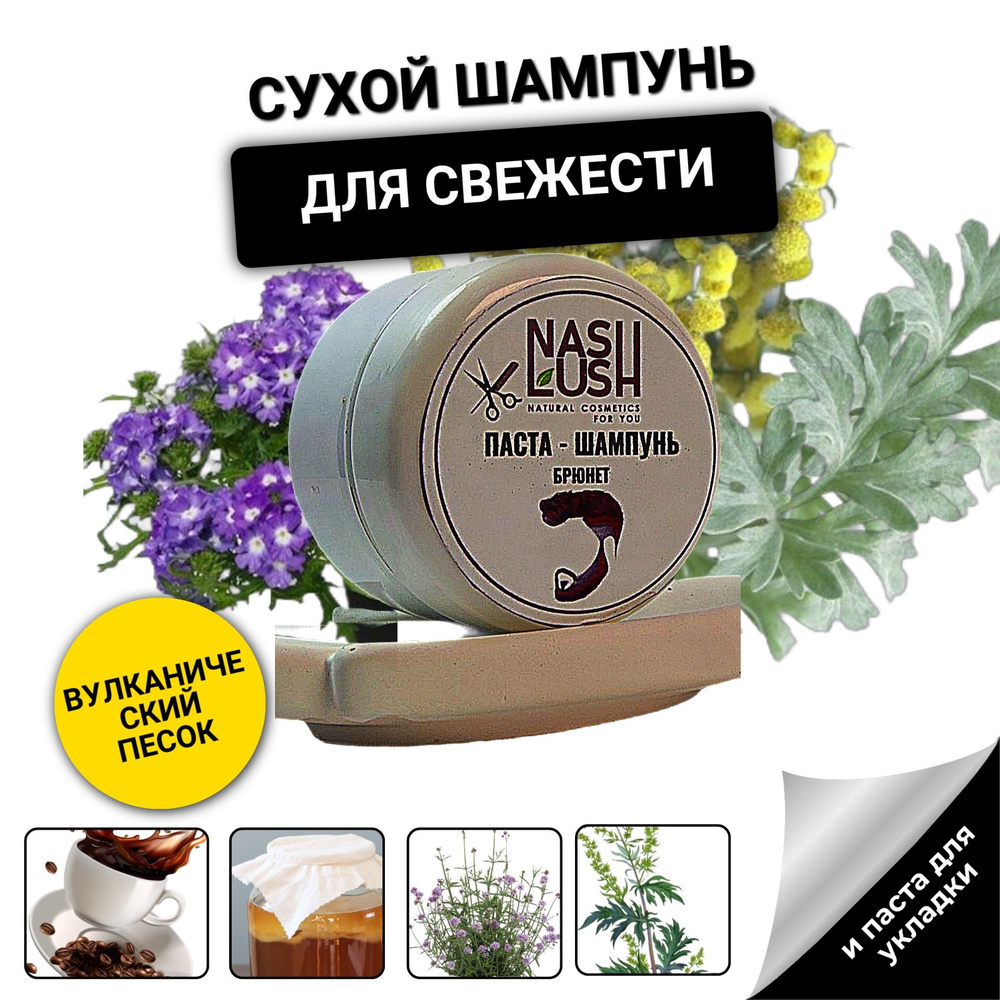 NASH LUSH Паста для укладки волос, 50 мл #1