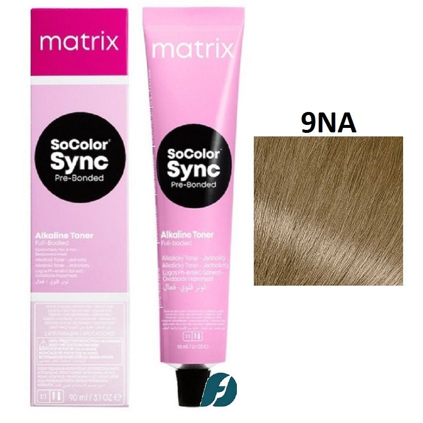 Matrix SoColor Sync 9NA Краситель для волос тон-в-тон Очень светлый блондин натуральный пепельный, 90 #1