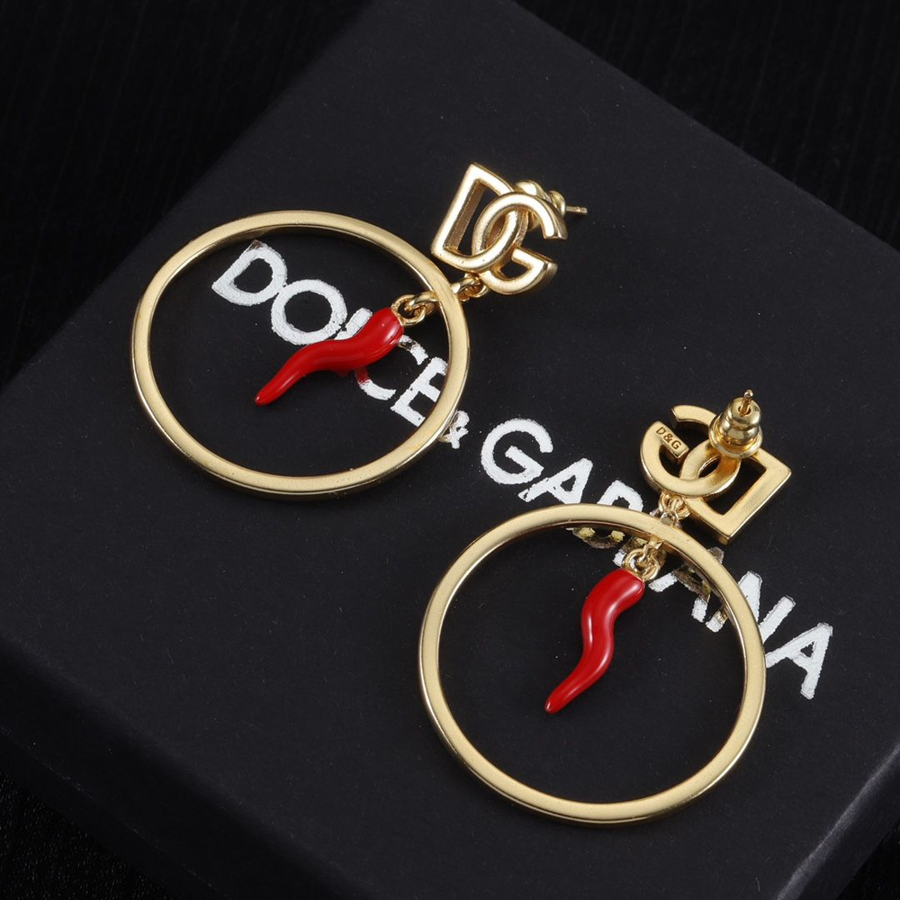 Dolce&Gabbana Серьги крупные #1