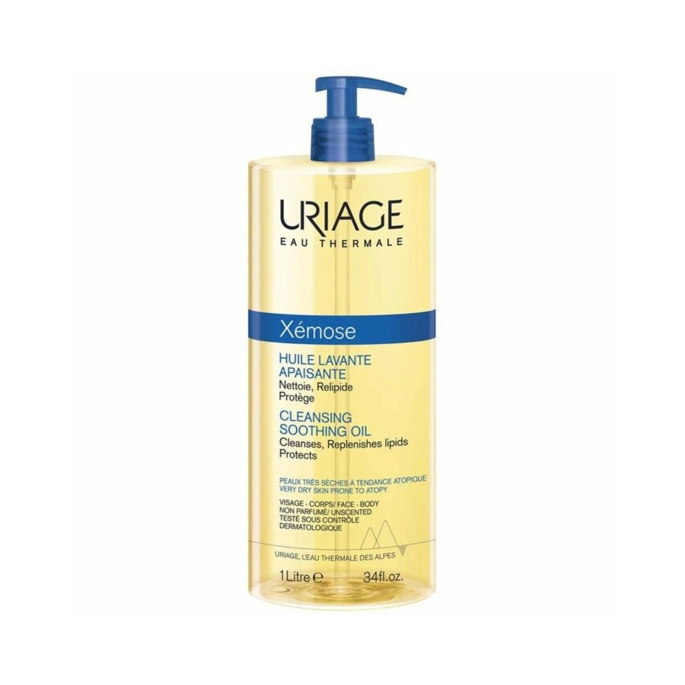 Uriage Xemose Cleansing Soothing Oil Очищающее успокаивающее масло, 500 мл  #1