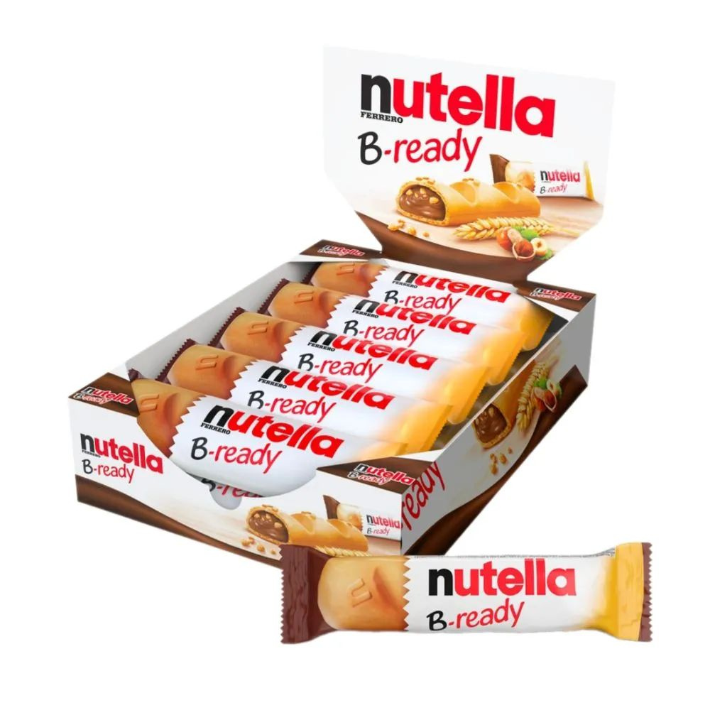 Вафельный батончик Nutella B-Ready, 10 шт по 22 г #1