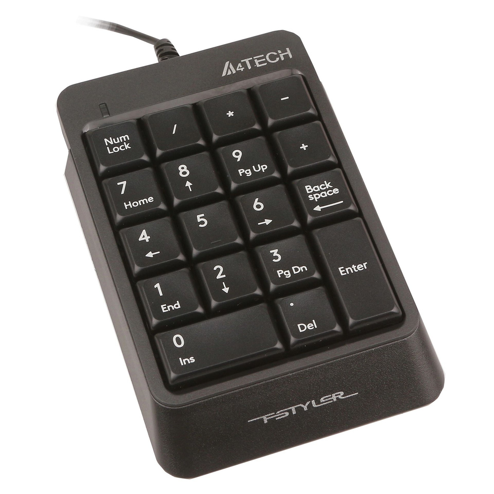 Клавиатура A4tech Fstyler FK13P Numpad, USB, Black #1