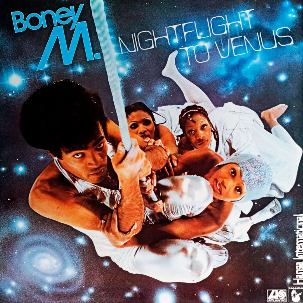 Boney M. - Nightflight To Venus (UK, 1978) LP, Gatefold, NM, виниловая пластинка #1