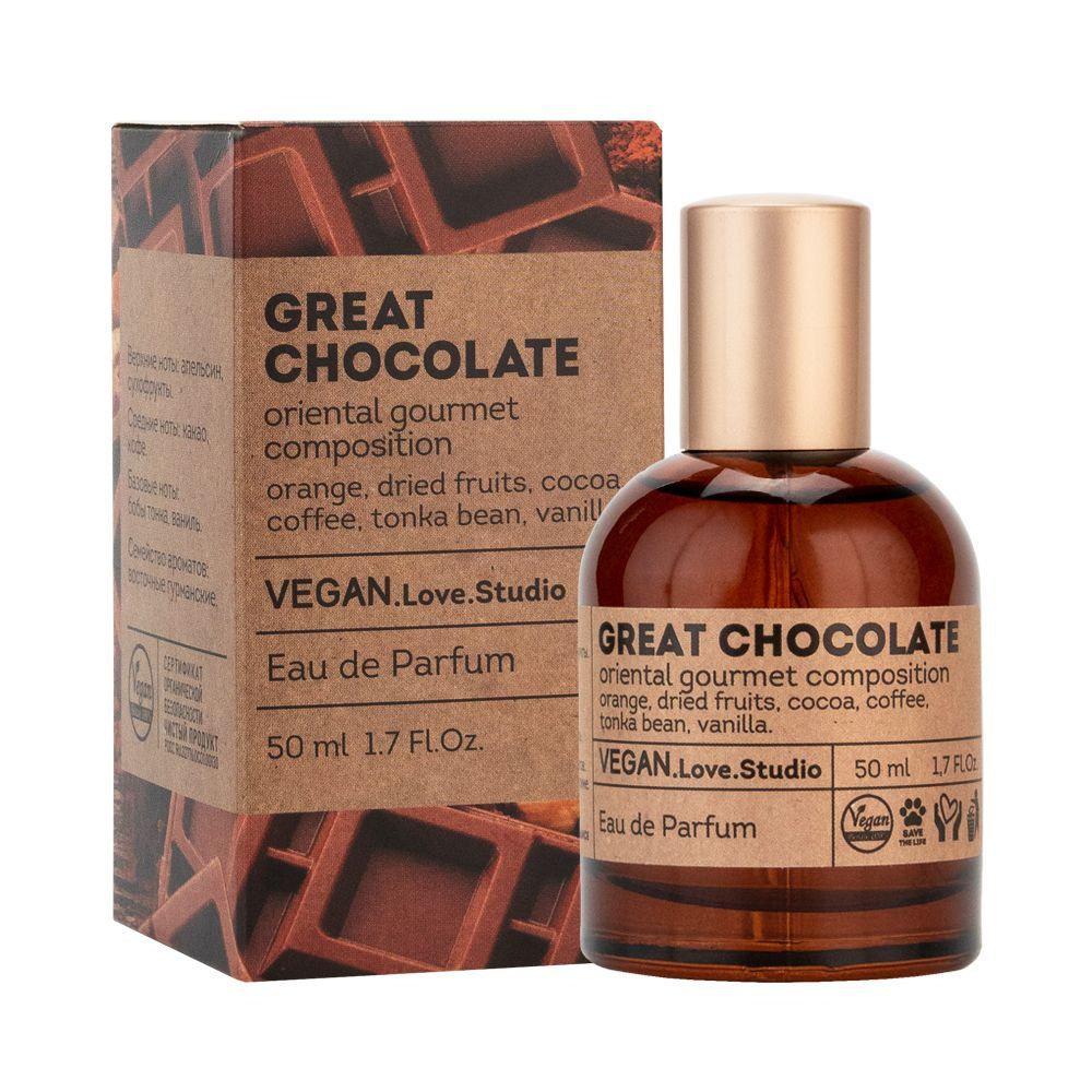 VEGAN.Love.Studio Вода парфюмерная Vegan Love Studio Great Chocolate парфюмерная вода 50мл жен 50 мл #1