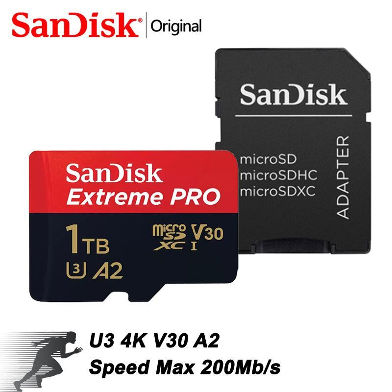 SanDisk Карта памяти Extreme PRO 1 ТБ  (SDSQXCD-1T00) #1