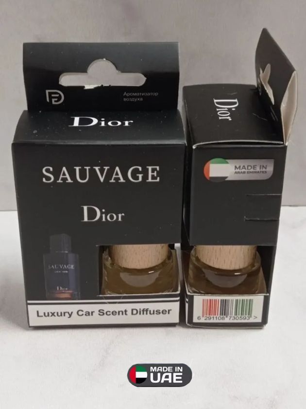 Туалетная вода Ароматизатор автомобильный, ОАЭ по мотивам Dior Sauvage Eau De Parfum, 8 мл  #1