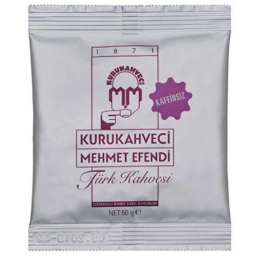 КОФЕ молотый БЕЗ КОФЕИНА Kurukahveci Mehmet Efendi, 50 гр #1