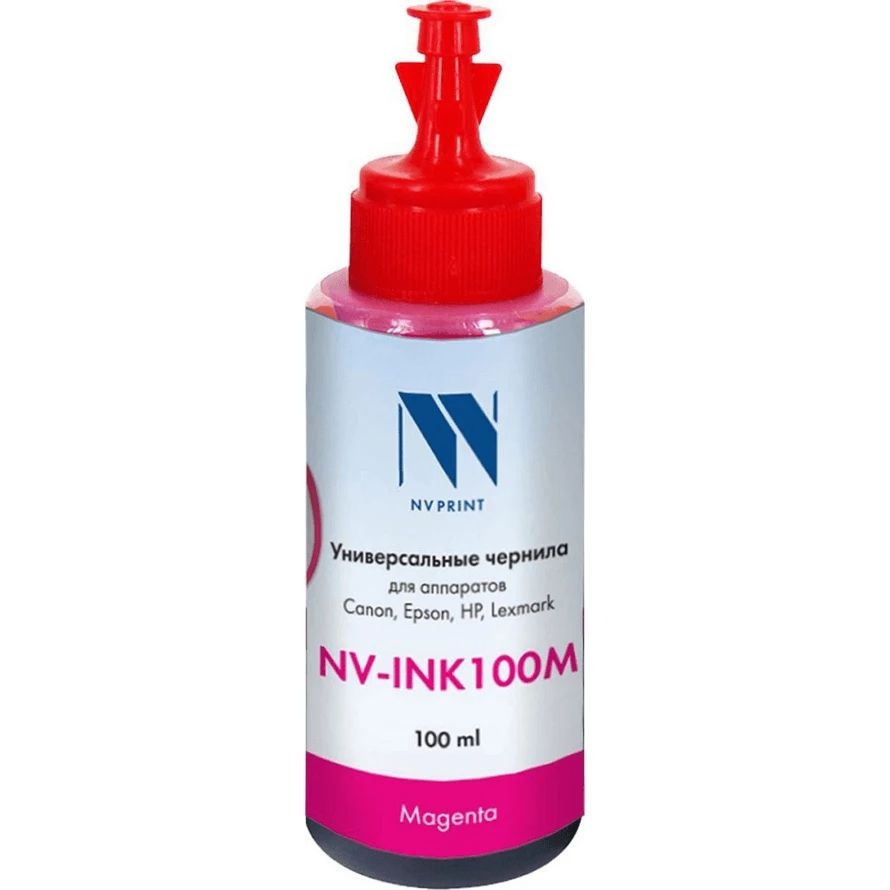 Чернила NV Print INK100 Magenta (NV-INK100M) #1