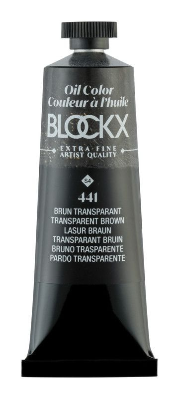 Краска масляная Blockx, Коричневый прозрачный / Transparent Brown 35мл  #1