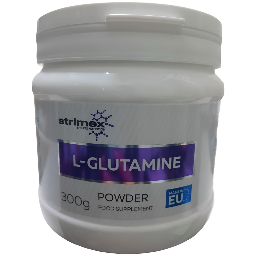 Глютамин Аминокислота л-глютамин Strimex L-Glutamine (300 г) #1