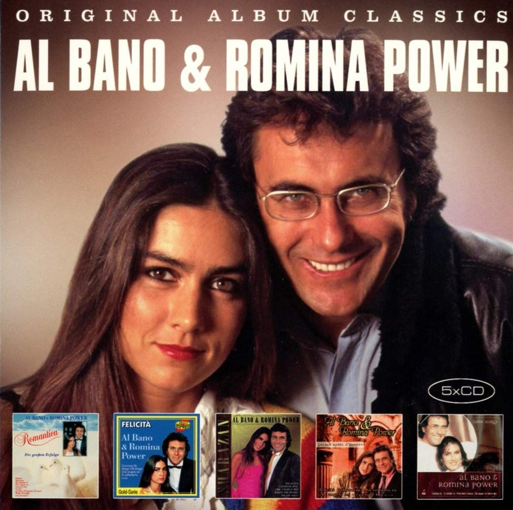 Al Bano & Romina Power. Original Album Classics (5CD Slipcase: contains 5 albums in Slim Cardboard Sleeves/Компакт #1