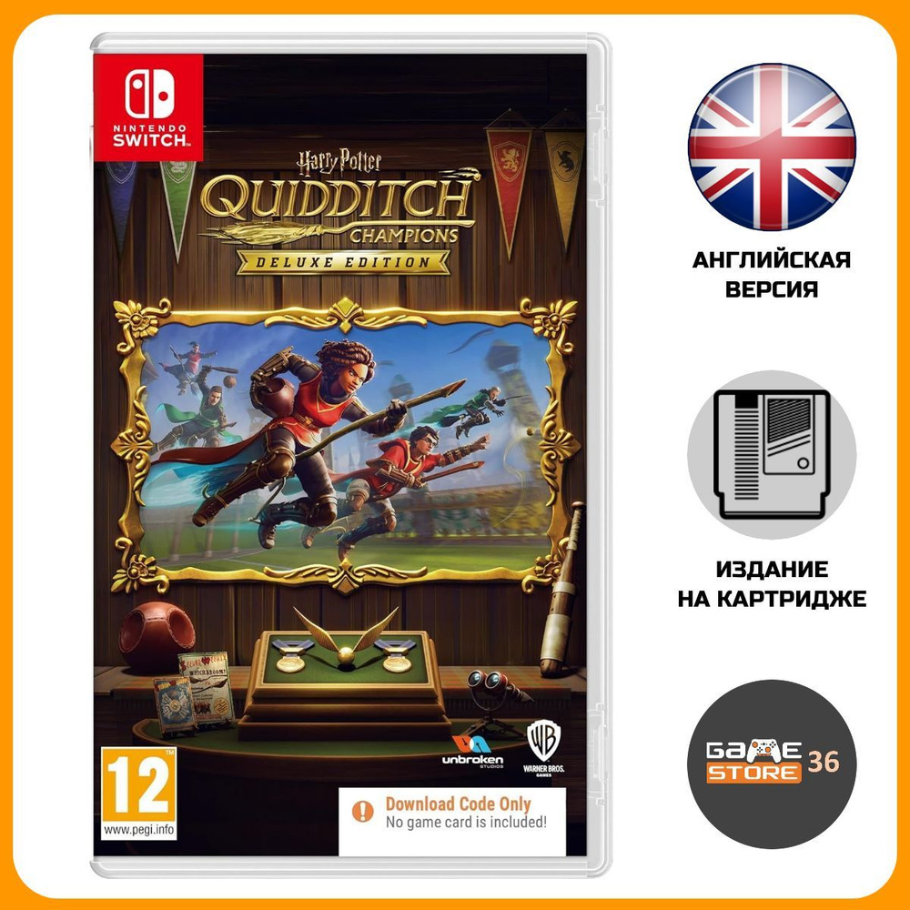 Игра Harry Potter: Quidditch Champions (Nintendo Switch, Английская версия) #1