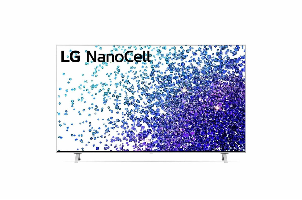 LG Телевизор 55NANO776RA 55" 4K UHD, серебристый #1