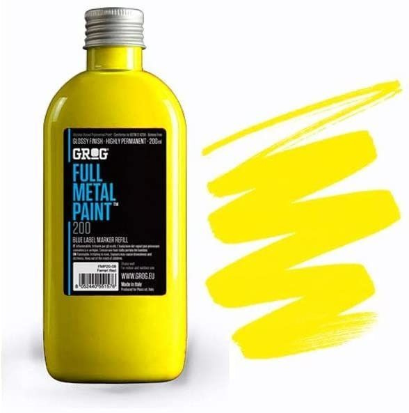 Чернила Grog FMP 200 мл, Flash Yellow #1