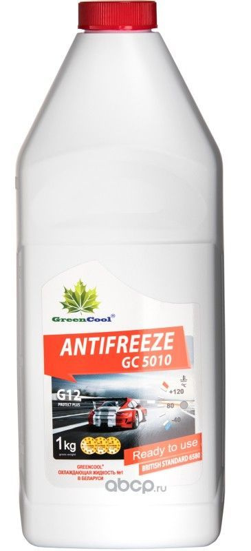 GreenCool Антифриз до -37°С, 1 л #1