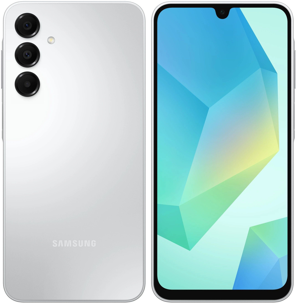 Samsung Смартфон Galaxy A16 4G 6/128Gb Global 6/128 ГБ, светло-серый #1