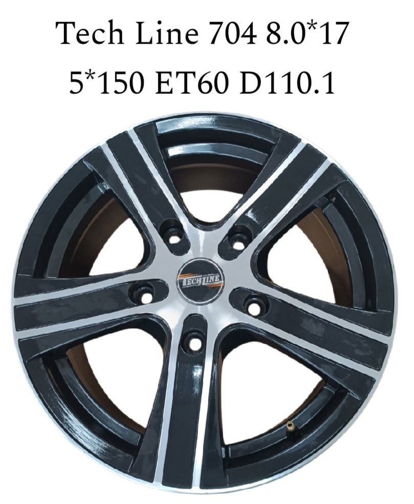 TECH  Колесный диск 17x8" PCD5х150 ET60 D110.1 #1