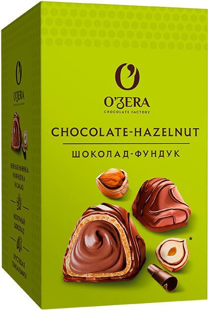 Конфеты OZera Chocolate Hazelnut (Шоколад-фундук) 150 гр #1