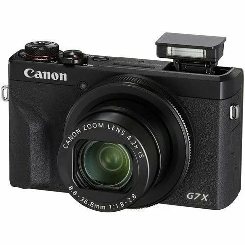 Canon Компактный фотоаппарат PowerShot G7X Mark III, черный #1