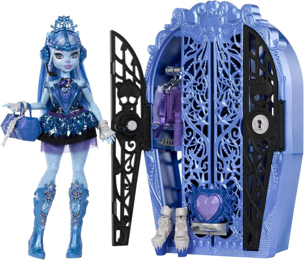 Кукла Monster High Skulltimate Abbey Bominable Эбби Боминейбл "Тайны монстров" HXH87  #1