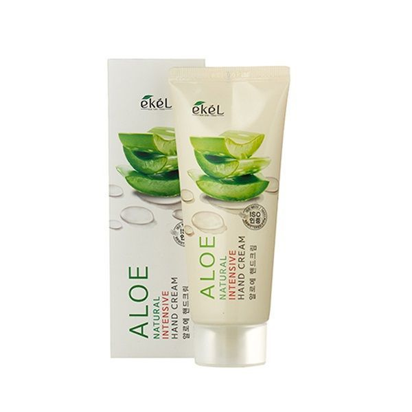 EKEL Питательный крем для рук с экстрактом алоэ Aloe Natural Intensive Hand Cream  #1