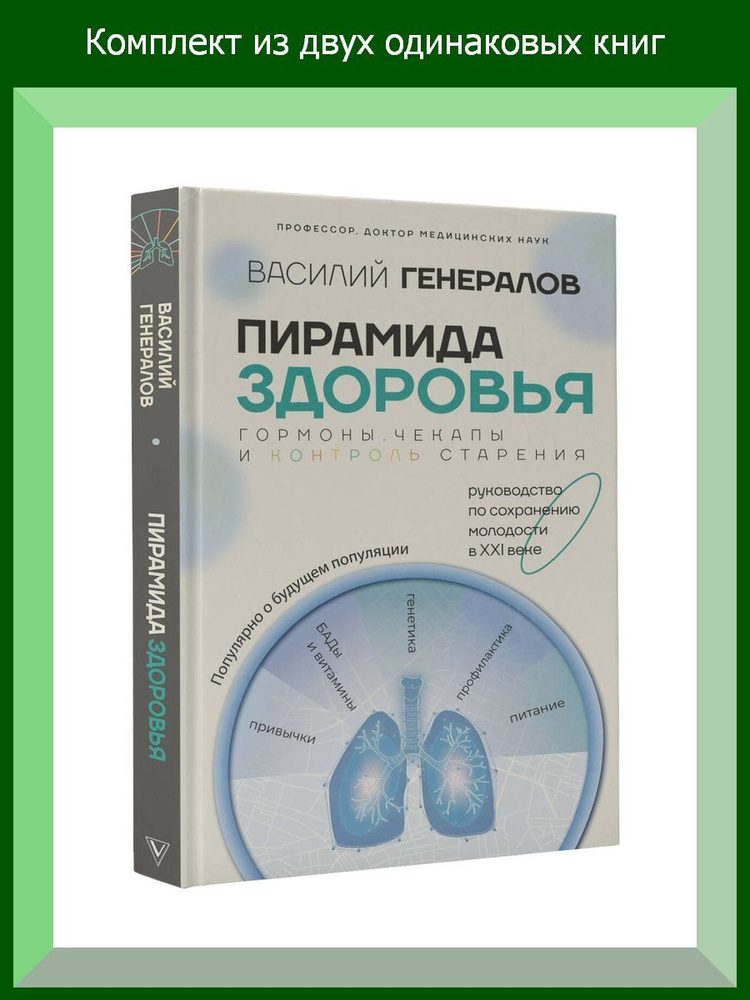 Пирамида здоровья: гормоны, чекапы и контроль старения, 2 шт.  #1