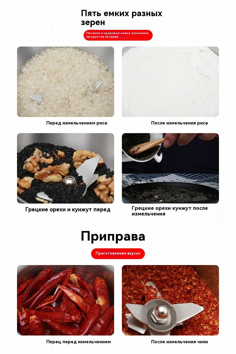 Электрическая мельница мощности для зерна