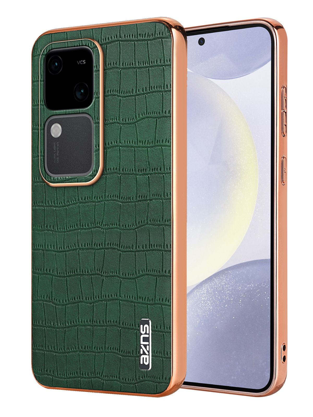 МодныйкожаныйзащитныйчехолдляVIVO(Виво)S18/S18Pro/V30/V30Pro,текстураизкрокодиловойкожипремиум-класса,устойчивкпадениямидолговечен