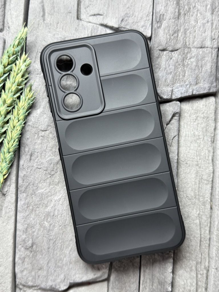 ЧехолпротивоударныйдляSamsungGalaxyA17(СамсунгГалаксиА17)сзащитойкамеры,черныйматовый