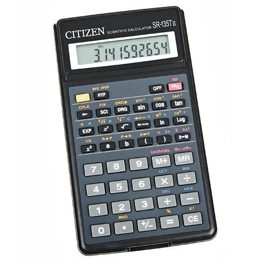Калькулятор CITIZEN SR-135TII Scientific Calculator #1