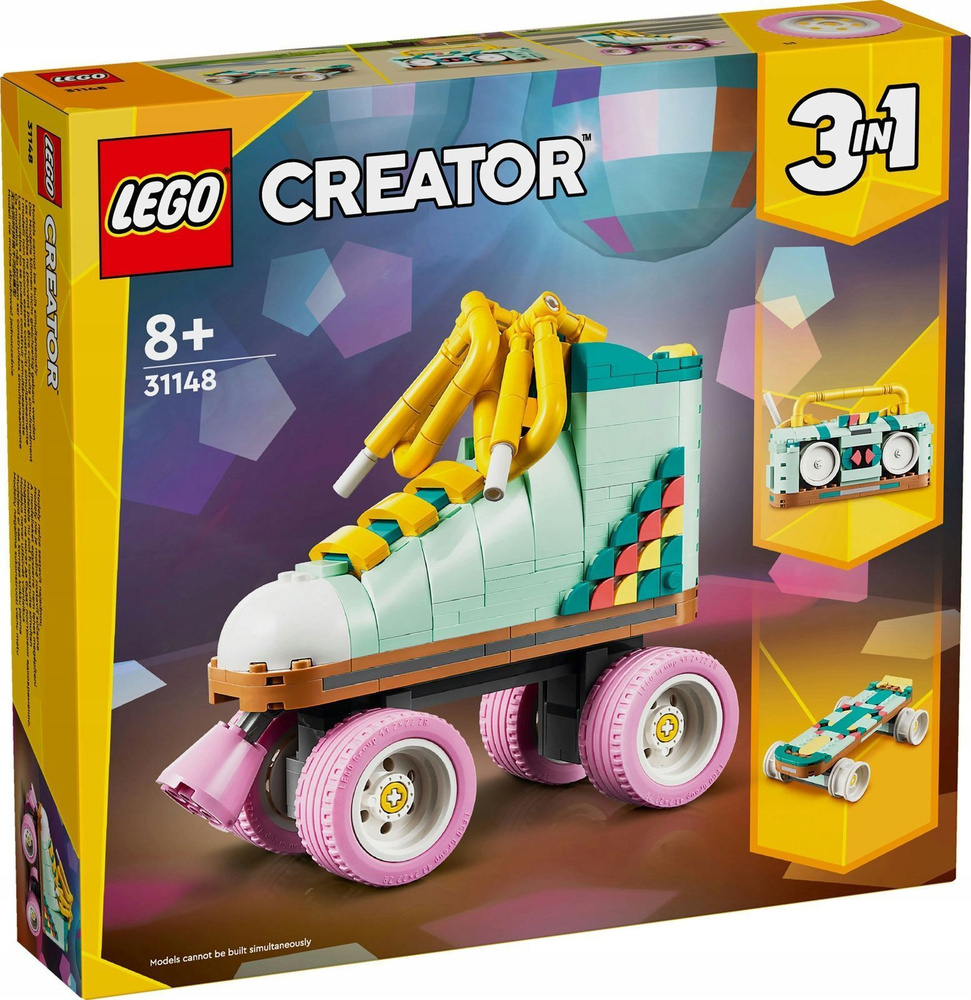 Конструктор LEGO Creator 31148 Ретро роликовые коньки 3 в 1 #1