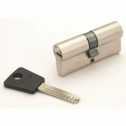 Цилиндр замка Mul-T-Lock (Мультилок) 7х7 ключ-ключ 62мм (31х31) хром  #1