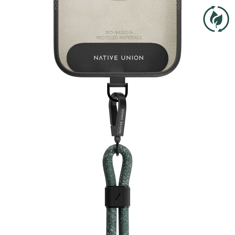 Шнурок для смартфона Native Union CITY SLING, 74 см, серо-зеленый #1