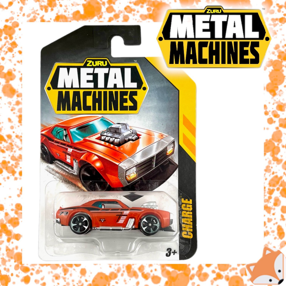 Машинка Zuru Metal Machines CHARGE 1 шт. 6708 #1