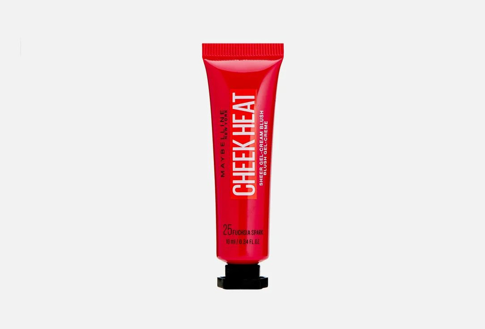 MAYBELLINE NEW YORK cheek heat румяна оттенок 25, фуксия #1