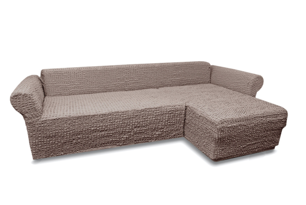 KARBELTEX Чехол на мебель для углового дивана, 320х80см #1