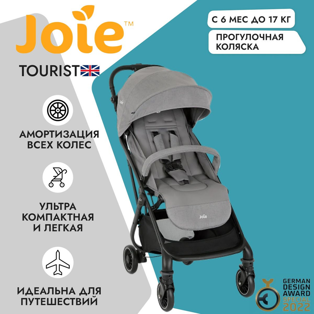 Прогулочная коляска Joie Tourist Pebble #1