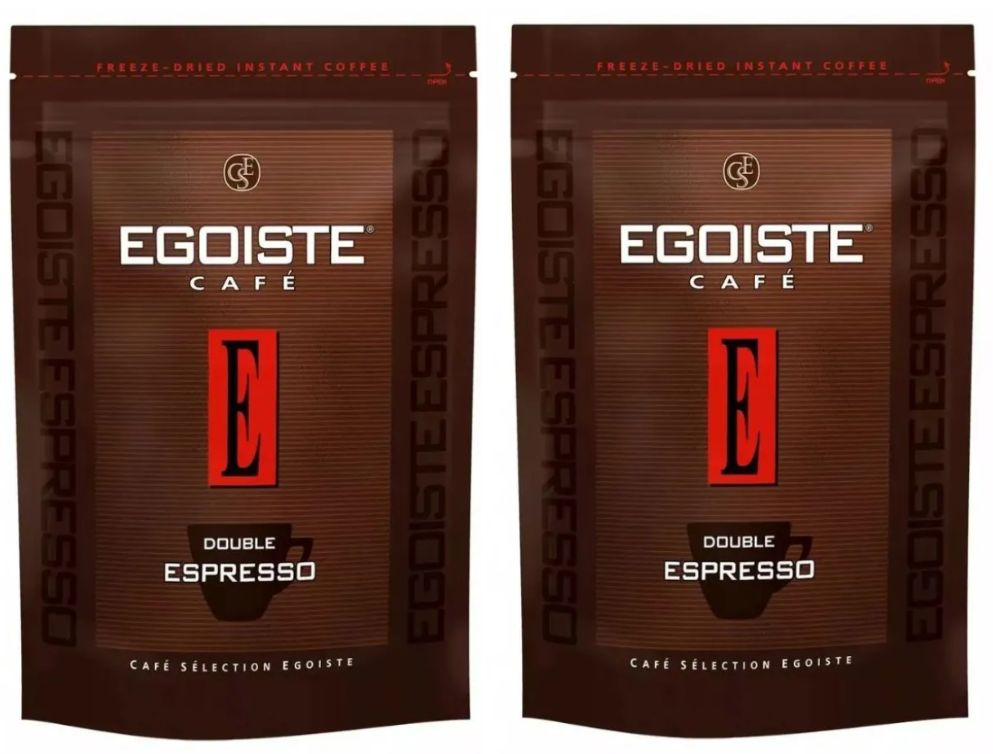 Кофе растворимый EGOISTE Double Espresso, 70 гр - 2 штуки #1