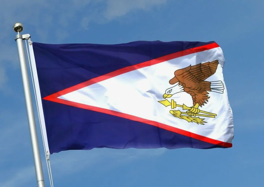 Флаг Американского Самоа 40х60 см с люверсами #1