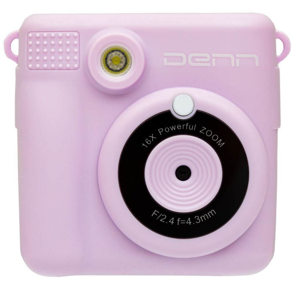 Denn Компактный фотоаппарат FUNNY CAM TDC015PL, фиолетовый #1