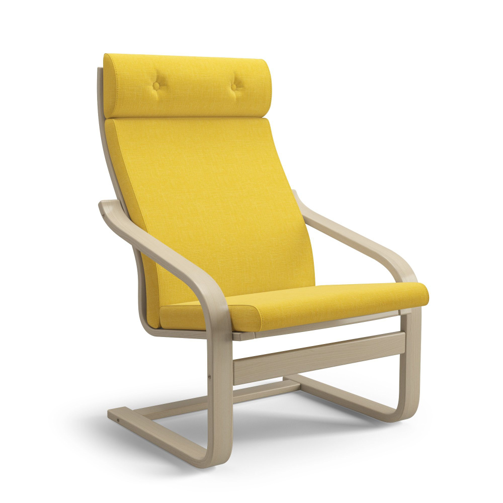 Кресло-качалка на каркасе из гнутоклееной фанеры #1