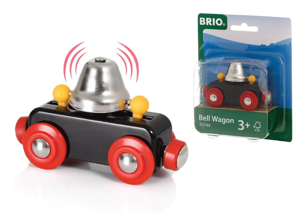 Brio 33749 Вагончик с сигнальным колокольчиком #1