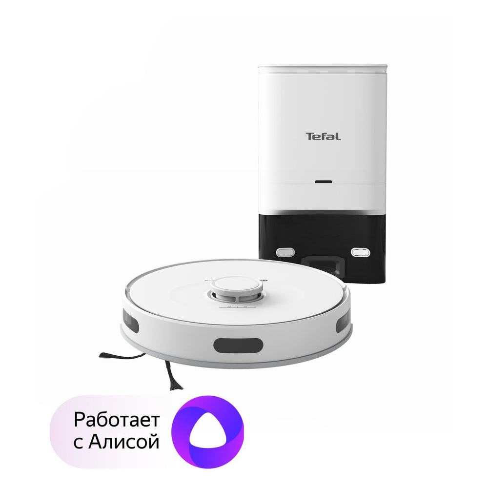 Робот-пылесос с базой очистки Tefal X-PLORER SERIE 75 S+ RG8597WH White #1