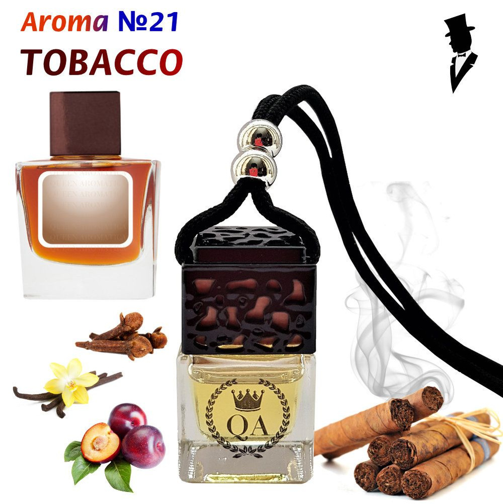 Queen Aromatica Ароматизатор для автомобиля Flacon - FB Tobacco / Автопарфюм в машину  #1