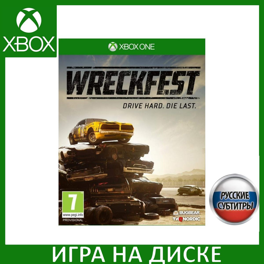 Игра Wreckfest Русская версия (Xbox One) Диск для Xbox One #1