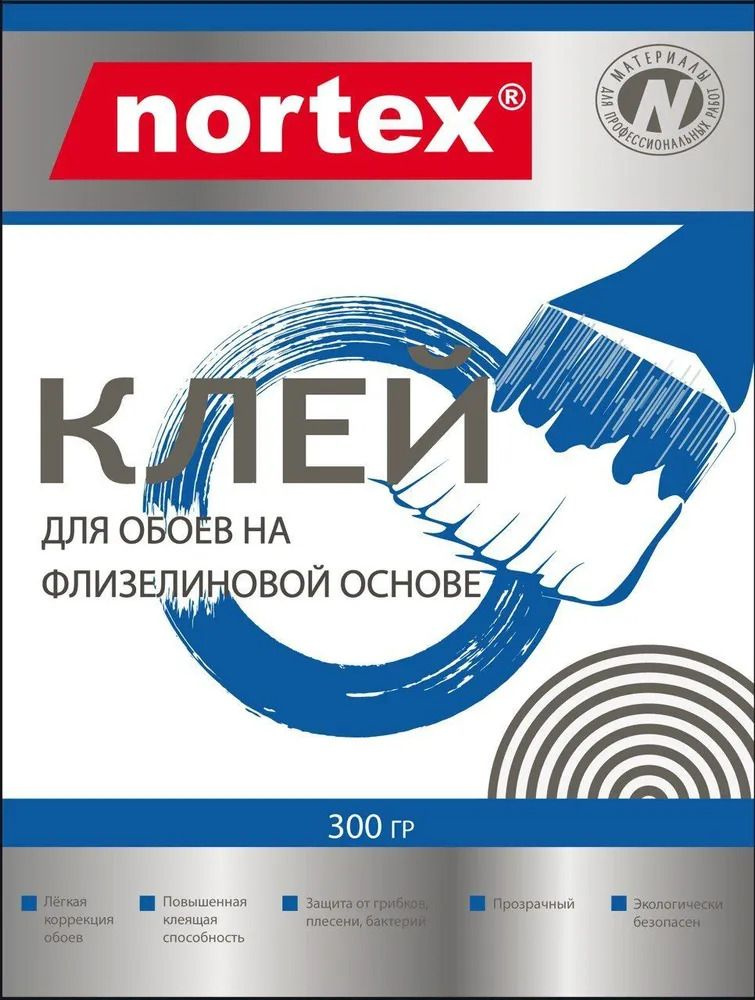 Nortex Клей для обоев, 300 г. #1